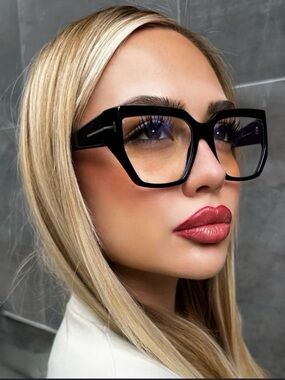 NEW TOM FORD EYEGLASSES TF5909 001 CAT EYE BLACK WOMEN FT5909 001 EYEWEAR Tom Ford | Accessories | New Tom Ford Tf599 00 Black Women  main image 2